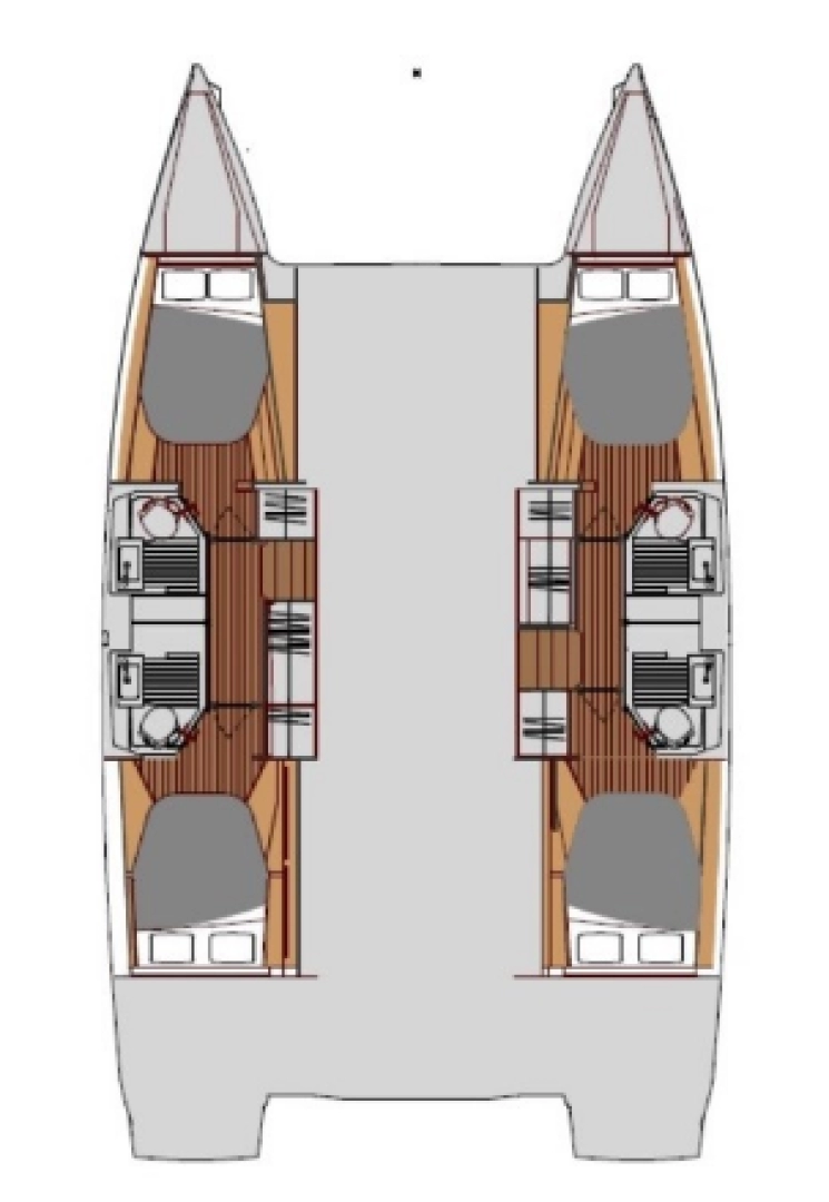 Hyr en Fountaine Pajot Astrea 42 Donji Seget 