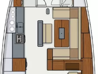 Hyra Segelbåt  med eller utan skeppare Hanse Trogir  