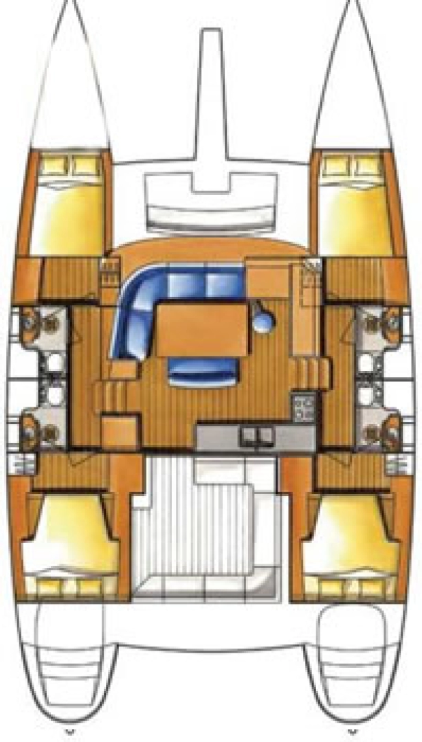 Lagoon Lagoon 440 charter bareboat eller skeppad i Tribunj