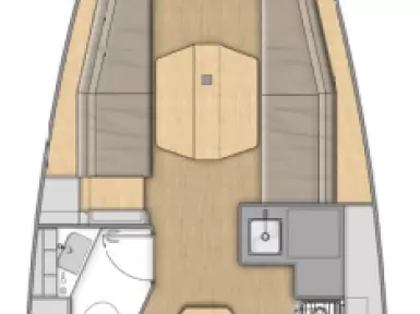 Hyr en Bénéteau Oceanis 34.1 Split  