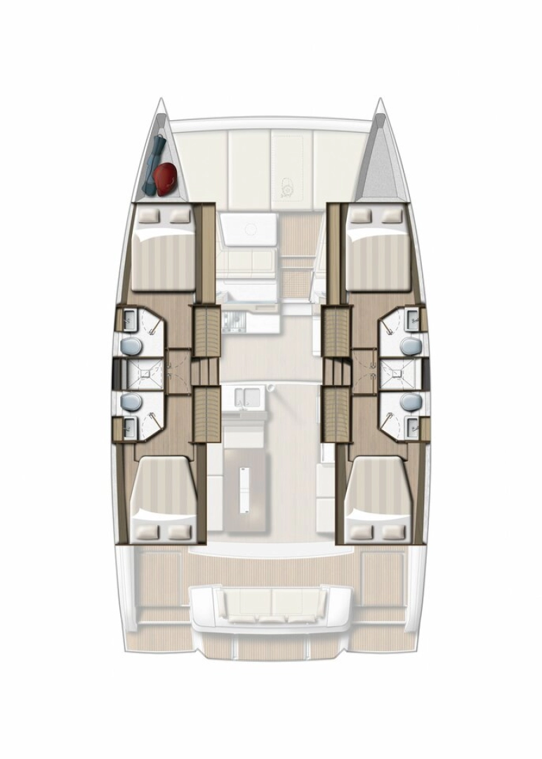 Bali Bali 4.2 charter bareboat eller skeppad i Preveza