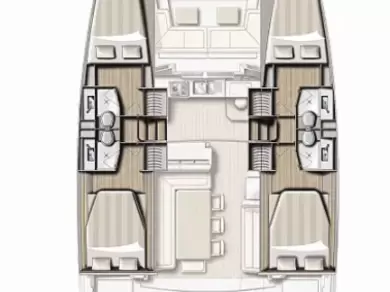 Yacht charter Ávdira billig Bali 4.1
