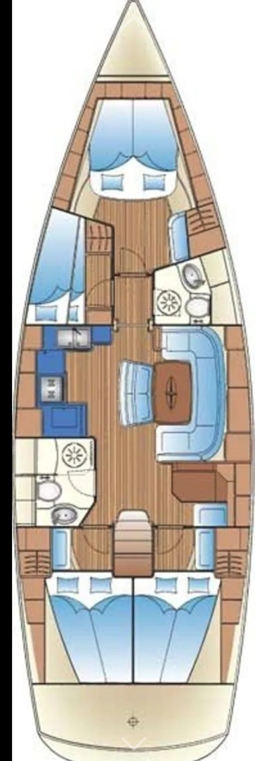 Yacht charter Ávdira billig Cruiser 46