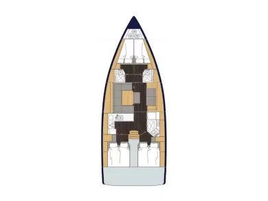 Yacht charter Lefkáda billig Bavaria C45