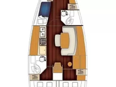 Yacht charter Lefkáda billig Cyclades 43.4