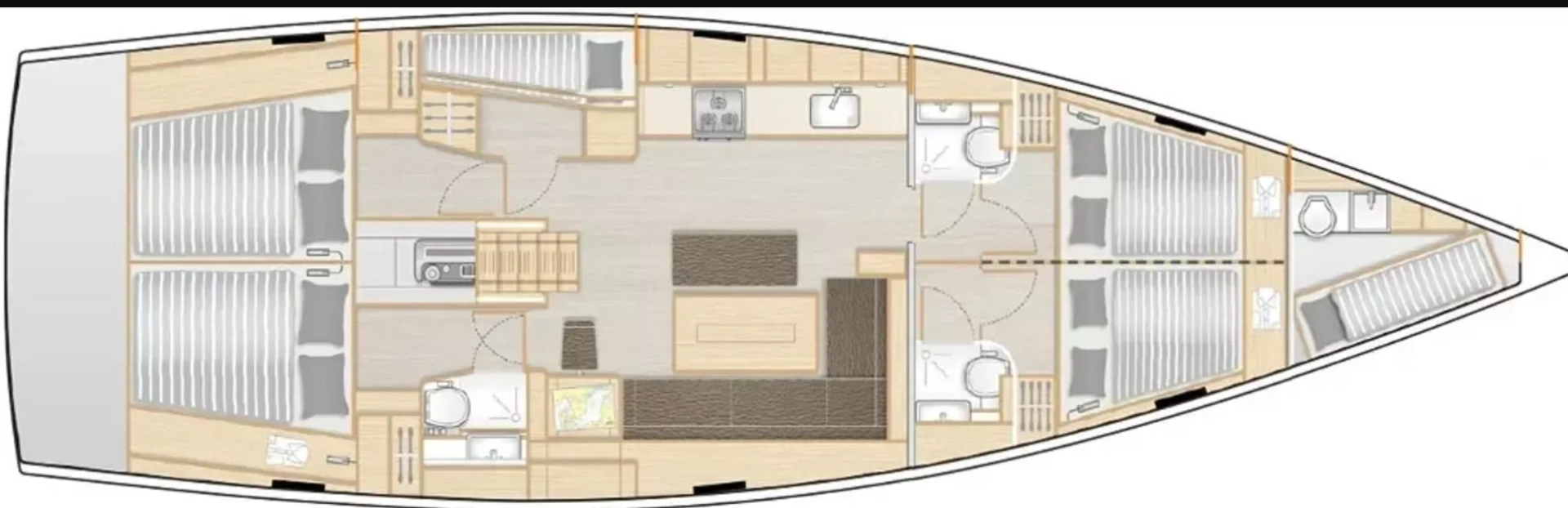 Båtuthyrning Hanse Hanse 508 i Alimos på Samboat 