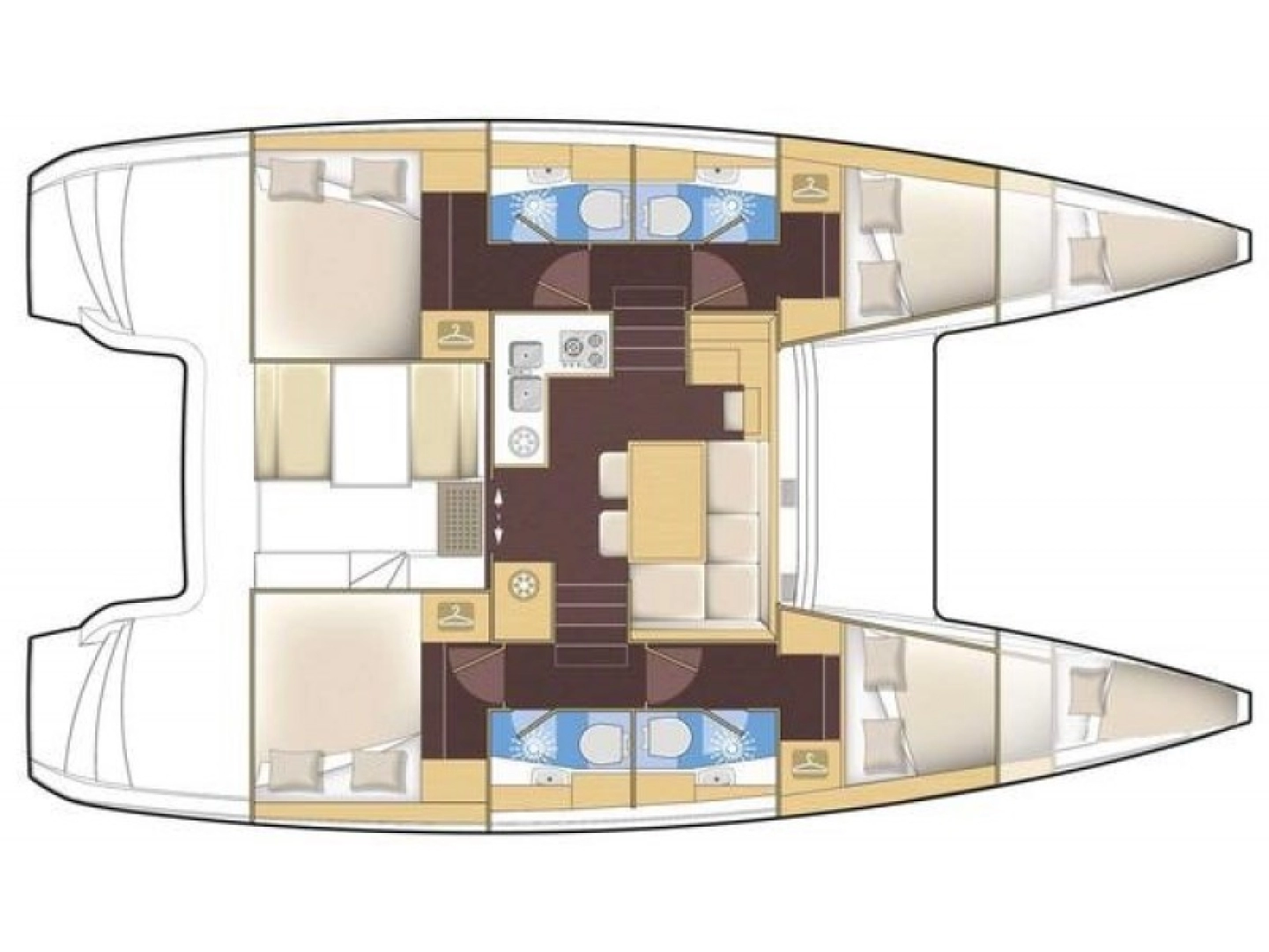 Yacht charter Palairos billig Lagoon 40