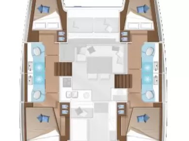 Uthyrning Katamaran  Lagoon med en båtlicens 