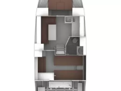 Bavaria Bavaria Sport 400 Open charter bareboat eller skeppad i Punat