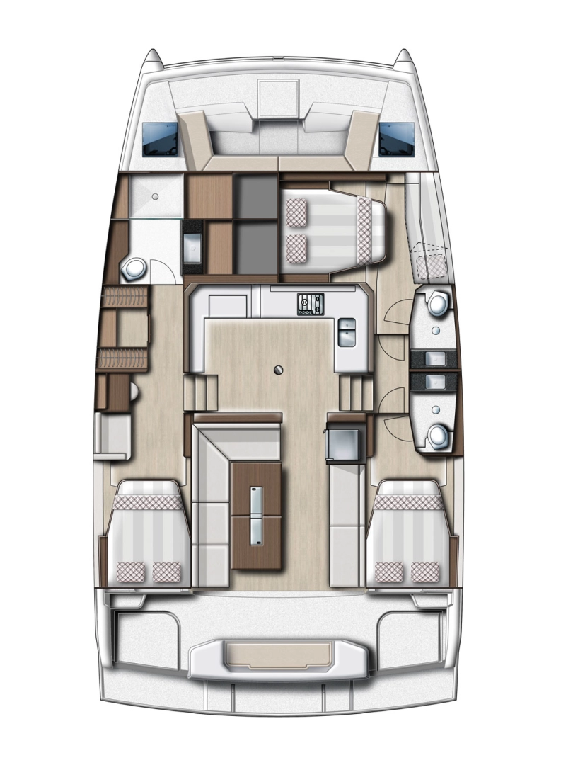 Bali Bali Catspace Voile charter bareboat eller skeppad i Sukošan