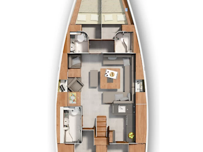 Uthyrning Alimos - Hanse Hanse 455 av Samboat 