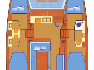 Bali Bali 4.0 charter bareboat eller skeppad i Can Pastilla