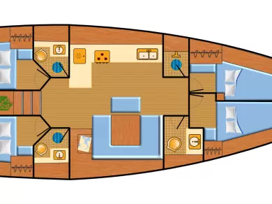 Yacht charter Palma de Mallorca billig Cruiser 45