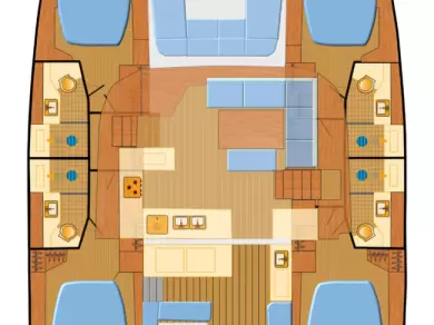 Hyra Katamaran  med eller utan skeppare Lagoon Can Pastilla 