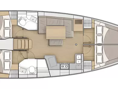 Hyr en Bénéteau Oceanis 40.1 Palma de Mallorca 
