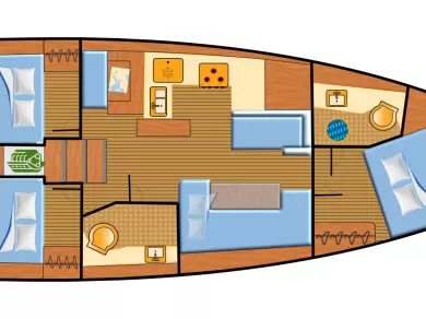 Båtuthyrning Jeanneau Sun Odyssey 410 i Palma de Mallorca på Samboat 