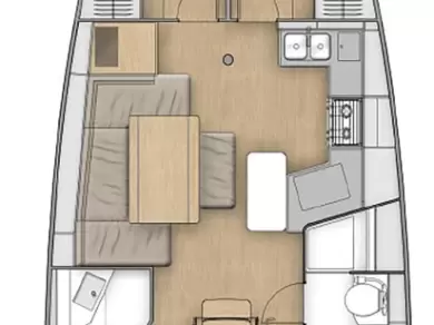 Yacht charter Alimos billig Oceanis 40.1