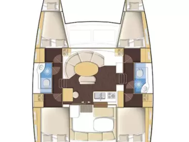 Lagoon Lagoon 380 charter bareboat eller skeppad i Komolac