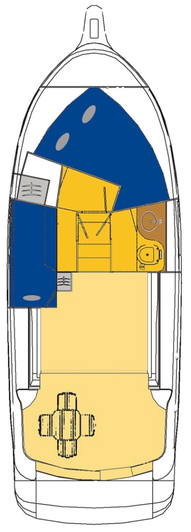 Sas Vektor Vektor 950 charter bareboat eller skeppad i Sukošan