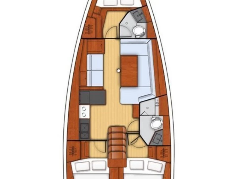 Hyr en Bénéteau Oceanis 41.1 Palairos 