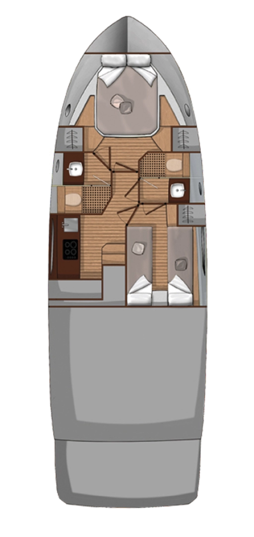 Hyra Motorbåt  med eller utan skeppare Sessa Marine Sukošan 