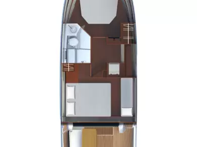 Uthyrning Motorbåt  Bénéteau med en båtlicens 