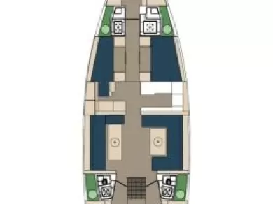 Uthyrning Segelbåt  i Trogir  - D&D Yacht D&D Kufner 54