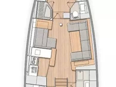 Uthyrning Donji Seget - Bénéteau Oceanis 54 av Samboat 