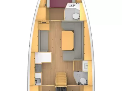 Yacht charter Fethiye billig Bavaria C42