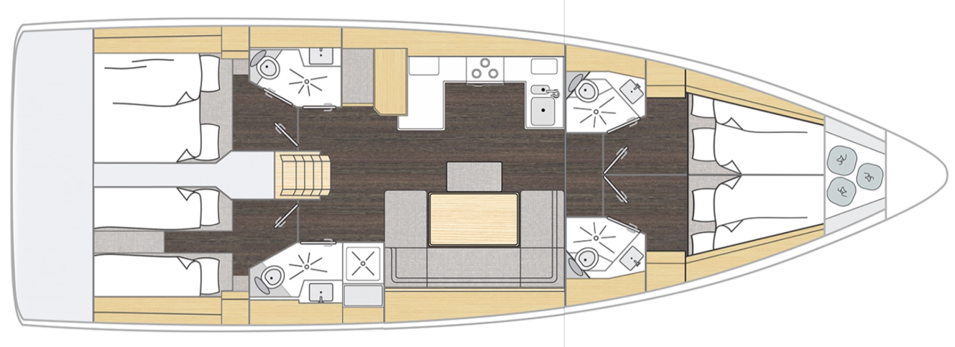 Hyra Segelbåt  med eller utan skeppare Bavaria Fethiye 