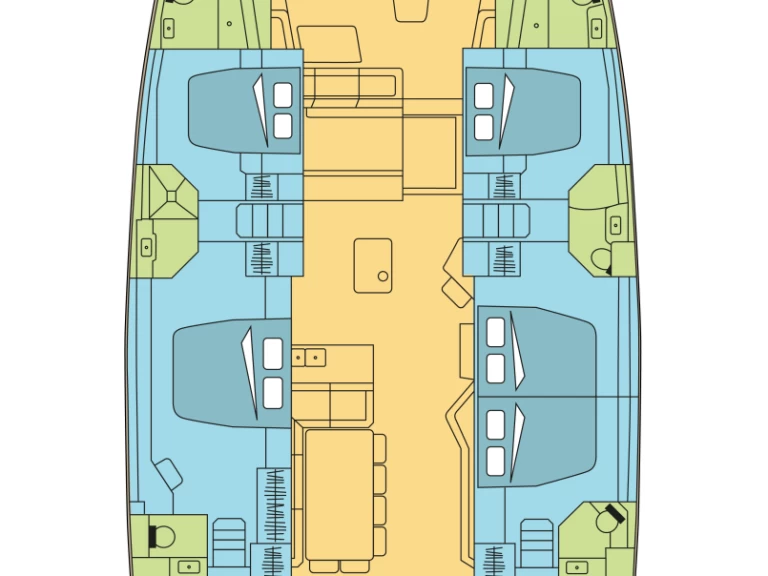 Yacht charter Parham Town billig Bali 5.4