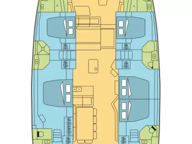 Yacht charter Parham Town billig Bali 5.4