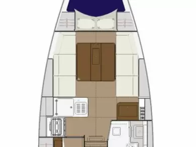 Yacht charter Zaton billig Dufour 310