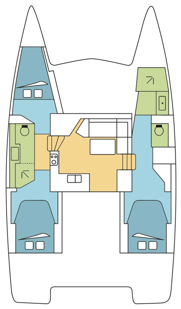 Uthyrning Nassau - Fountaine Pajot Lucia 40 av Samboat 