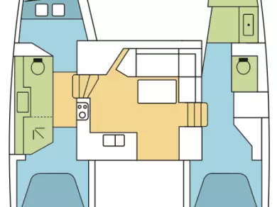 Uthyrning Nassau - Fountaine Pajot Lucia 40 av Samboat 