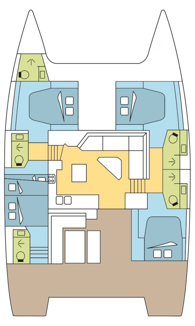 Uthyrning Airlie Beach - Fountaine Pajot Saona 47 av Samboat 