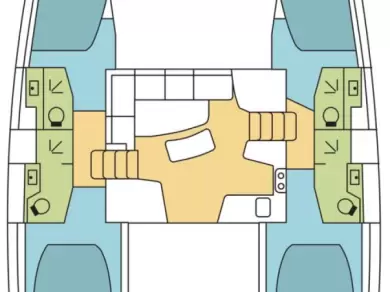 Yacht charter Olbia billig Lagoon 42