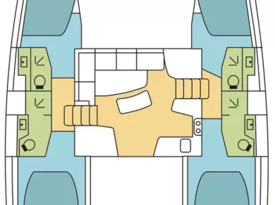 Uthyrning Katamaran  Lagoon med en båtlicens 