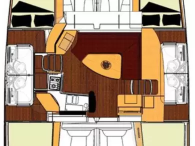 Uthyrning Katamaran  Fountaine Pajot med en båtlicens 