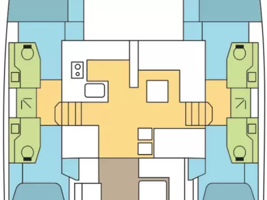 Hyr en Nautitech Nautitech 46 Fly Le Marin 