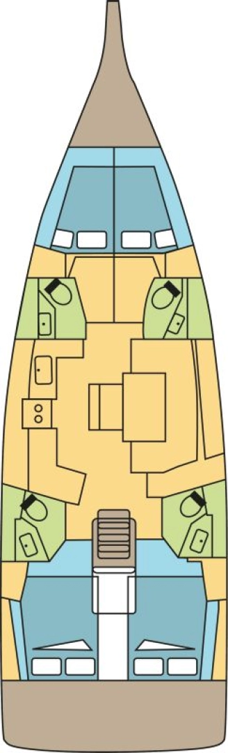 Yacht charter Pozzuoli billig Oceanis 46.1