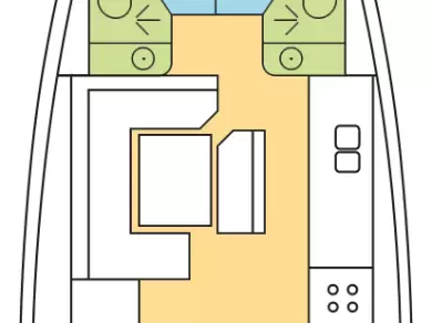 Jeanneau Sun Odyssey 479 charter bareboat eller skeppad i Alimos