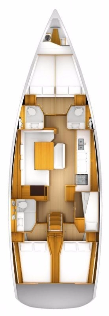 Yacht charter Parham Town billig Sun Odyssey 519