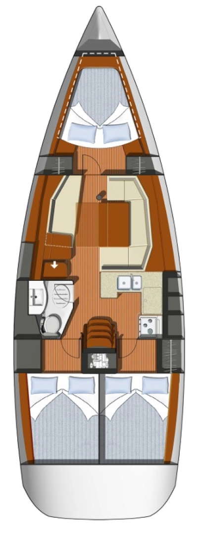 Hyr en Jeanneau Sun Odyssey 37 Betina 