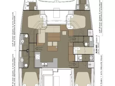 Uthyrning Kaštela - Dufour Dufour Catamarans 48 Sail av Samboat 