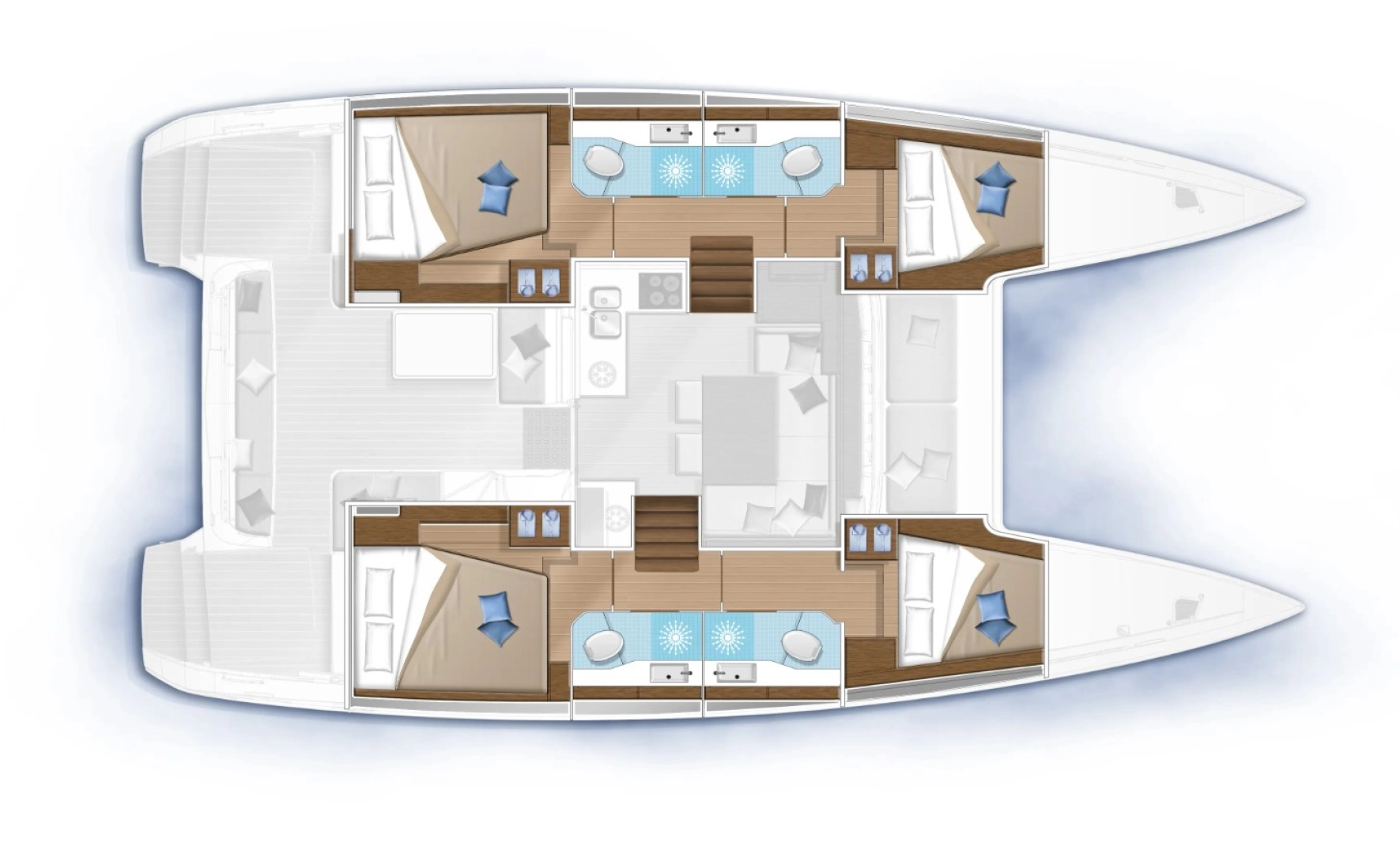Uthyrning Katamaran  i Kaštela - Lagoon Lagoon 40