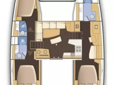 Båtuthyrning Lagoon Lagoon 42 i Kaštela på Samboat 