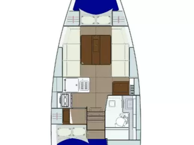 Yacht charter Primošten  billig Dufour 310