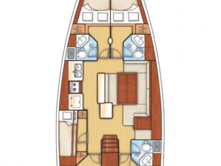 Bénéteau Oceanis 50 charter bareboat eller skeppad i Alimos