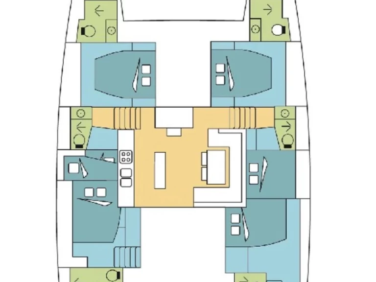 Uthyrning Katamaran  Lagoon med en båtlicens 